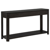  Coaster Furniture Marcelo 736069 Sofa Console Table with 2 Drawers and Shelf - Coffee IMAGE 6