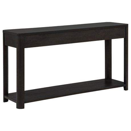  Coaster Furniture Marcelo 736069 Sofa Console Table with 2 Drawers and Shelf - Coffee IMAGE 6