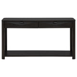  Coaster Furniture Marcelo 736069 Sofa Console Table with 2 Drawers and Shelf - Coffee IMAGE 9