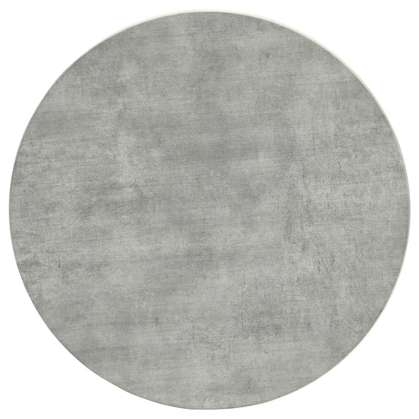  Coaster Furniture Hadi 736178-S2 2-piece Round SmartTop Coffee and End Table Set - Cement IMAGE 6