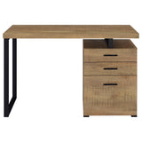  Coaster Furniture Brennan 800787 47-inch 3-drawer Office Computer Desk - Mango IMAGE 4