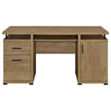  Coaster Furniture Tracy 800788 55-inch 2-drawer Office Computer Desk - Mango IMAGE 4