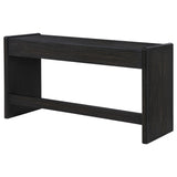  Coaster Furniture Leandro 800790 2-drawer Home Office Writing Desk - Burnished Black IMAGE 14
