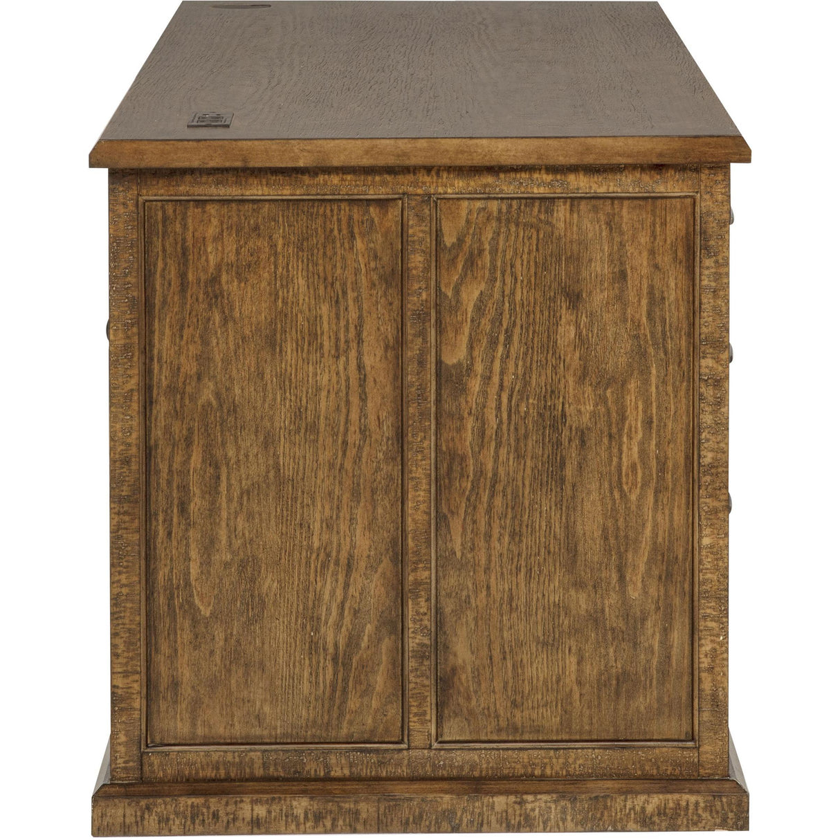  Coaster Furniture Altidore 800795 68-inch 7-drawer Executive Home Office Desk - Distressed Brown IMAGE 8