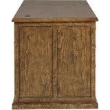  Coaster Furniture Altidore 800795 68-inch 7-drawer Executive Home Office Desk - Distressed Brown IMAGE 8