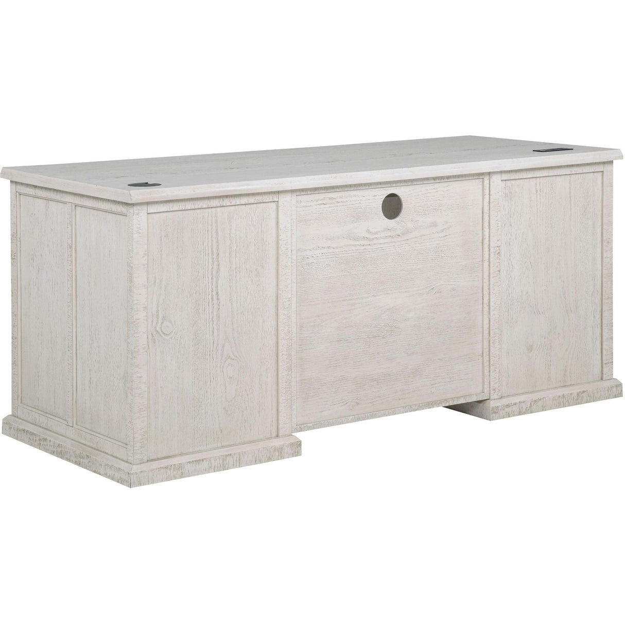  Coaster Furniture Altidore 800796 68-inch 7-drawer Executive Home Office Desk - Distressed White IMAGE 6