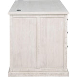  Coaster Furniture Altidore 800796 68-inch 7-drawer Executive Home Office Desk - Distressed White IMAGE 8