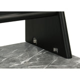  Coaster Furniture Besler 801076 47-inch SmartTop Writing Desk with Shelf - Grey Stone/Black IMAGE 10