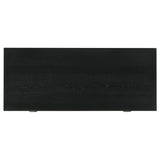  Coaster Furniture Goodson 801586 64-inch 4-Drawer Double Pedestal Computer Desk - Black IMAGE 6
