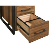  Coaster Furniture Berhalter 801596 6-Drawer Double Pedestal File Computer Desk IMAGE 13