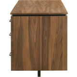  Coaster Furniture Berhalter 801596 6-Drawer Double Pedestal File Computer Desk IMAGE 7
