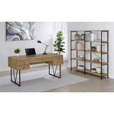  Coaster Furniture Analiese 801851 63-inch 4-drawer Writing Desk - Mango IMAGE 13