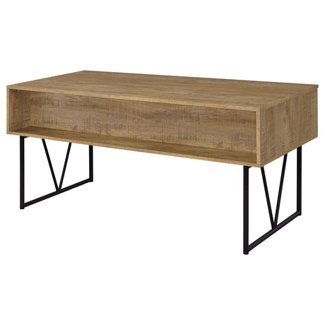  Coaster Furniture Analiese 801851 63-inch 4-drawer Writing Desk - Mango IMAGE 7