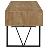  Coaster Furniture Analiese 801851 63-inch 4-drawer Writing Desk - Mango IMAGE 9