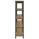  Coaster Furniture Analiese 801853 63-inch 4-shelf Double Bookshelf - Mango IMAGE 2