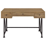  Coaster Furniture Analiese 802001 47-inch 3-drawer Writing Desk - Mango IMAGE 8