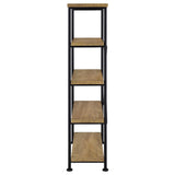  Coaster Furniture Analiese 802003 63-inch 4-shelf Bookshelf - Mango IMAGE 4