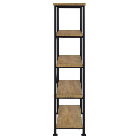  Coaster Furniture Analiese 802003 63-inch 4-shelf Bookshelf - Mango IMAGE 5