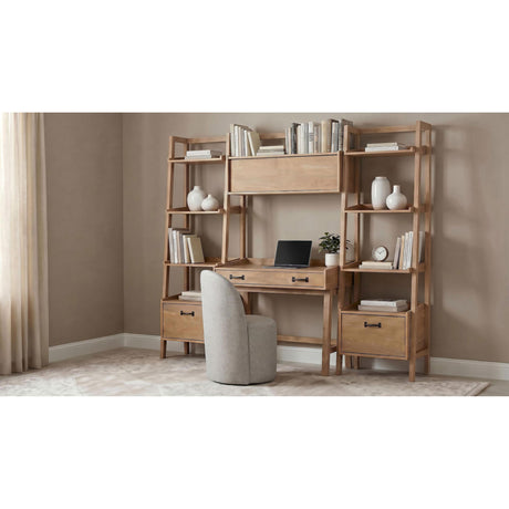 Coaster Furniture Fabian 802041 38-inch Computer Desk with Keyboard Drawer  - Distressed Light Brown IMAGE 16