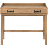  Coaster Furniture Fabian 802041 38-inch Computer Desk with Keyboard Drawer  - Distressed Light Brown IMAGE 5