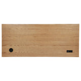  Coaster Furniture Vermes 802062 66-inch 7-drawer Computer Desk with Power Outlet - Light Ash IMAGE 13