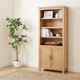  Coaster Furniture Vermes 802063 72-inch 2-door Home Office Cabinet Bookcase - Light Ash IMAGE 7