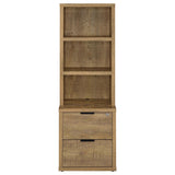  Coaster Furniture Westpark 802693 3-shelf Bookcase USB and Lockable Drawer - Mango IMAGE 12