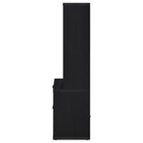  Coaster Furniture Westpark 802703-S3 3-piece Wall Unit Bookcase Set with USB - Black IMAGE 3