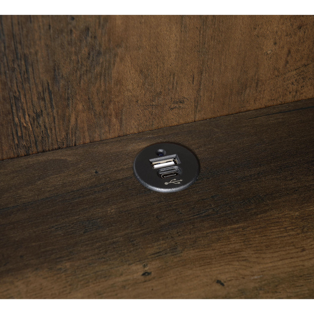  Coaster Furniture Westpark 802713 3-shelf Bookcase USB and Lockable Drawer - Dark Pine IMAGE 12