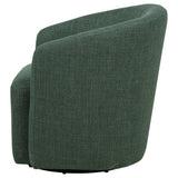  Coaster Furniture Mossbrook 903222 Fabric Upholstered Swivel Accent Chair - Green IMAGE 10