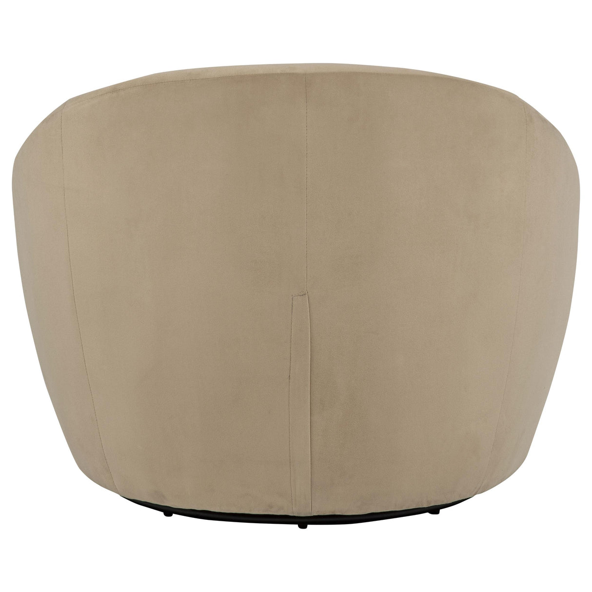  Coaster Furniture Myernick 903228 Velvet Upholstered Swivel Accent Chair - Camel IMAGE 8