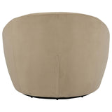  Coaster Furniture Myernick 903228 Velvet Upholstered Swivel Accent Chair - Camel IMAGE 8