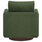  Coaster Furniture Iris 903257 Fabric Upholstered Swivel Accent Chair - Matcha IMAGE 12