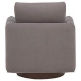  Coaster Furniture Iris 903258 Fabric Upholstered Swivel Accent Chair - Stone IMAGE 7
