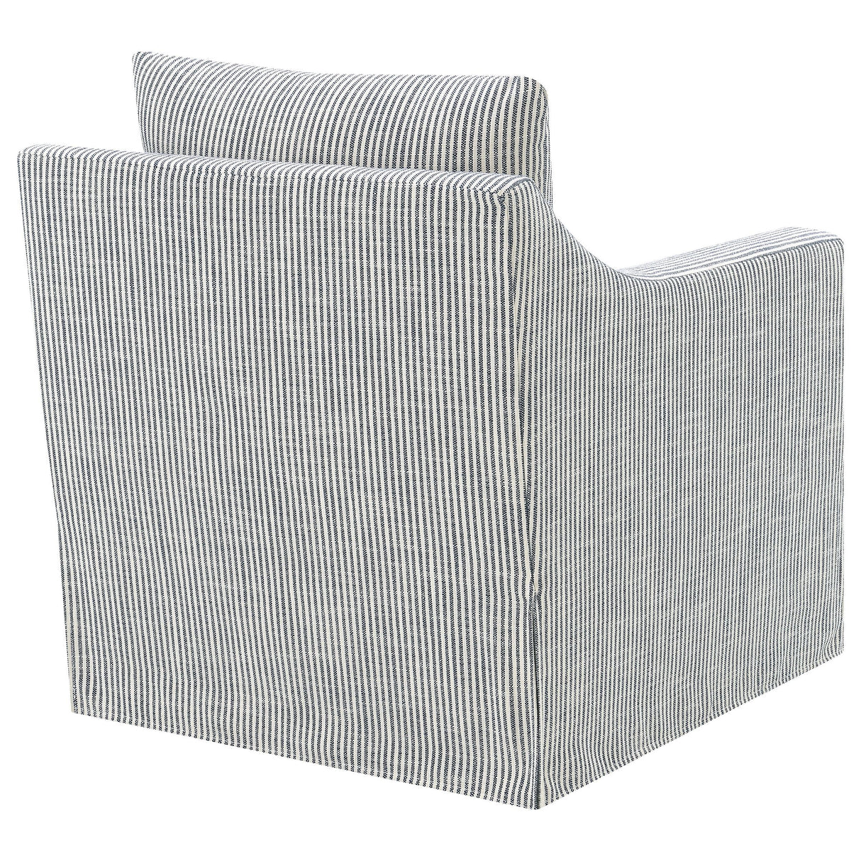  Coaster Furniture Winter 904137 Upholstered Sloped Arm Accent Swivel Chair - Grey IMAGE 8