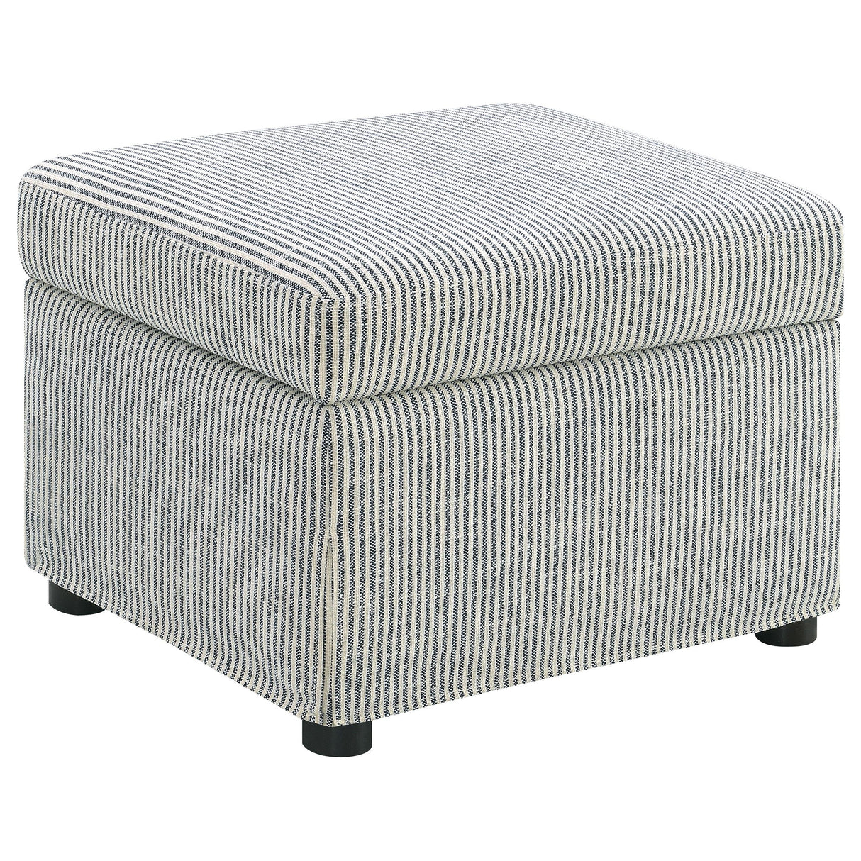  Coaster Furniture Winter 904138 Upholstered Hydraulic Lift Top Storage Ottoman - Grey IMAGE 7