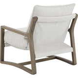  Coaster Furniture Geneva 907509 Boucle Upholstered Wood Arm Accent Chair - Sand IMAGE 5
