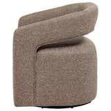  Coaster Furniture Westhill 907538 Boucle Upholstered Swivel Accent Chair - Rocky Road IMAGE 7