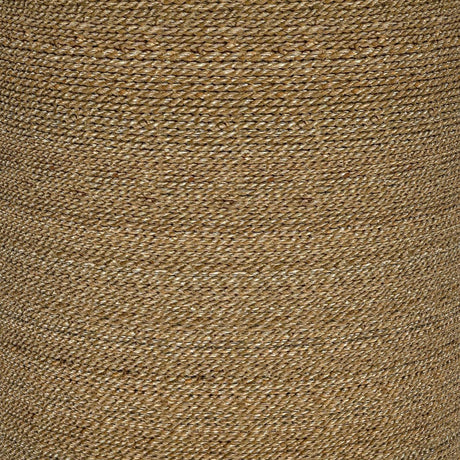  Coaster Furniture Halden 930270 Round Woven Seagrass Accent Side Table - Light Brown IMAGE 5