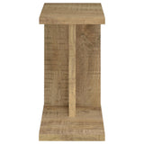  Coaster Furniture Clower 930277 Engineered Wood C-Shaped Sofa Side Table - Mango IMAGE 8