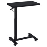  Coaster Furniture Westpark 930300 Pneumatic Adjustable C-Shape Side Table with Casters - Black IMAGE 11