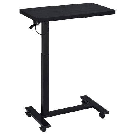  Coaster Furniture Westpark 930300 Pneumatic Adjustable C-Shape Side Table with Casters - Black IMAGE 11