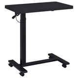 Coaster Furniture Westpark 930300 Pneumatic Adjustable C-Shape Side Table with Casters - Black IMAGE 3