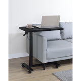  Coaster Furniture Westpark 930300 Pneumatic Adjustable C-Shape Side Table with Casters - Black IMAGE 6