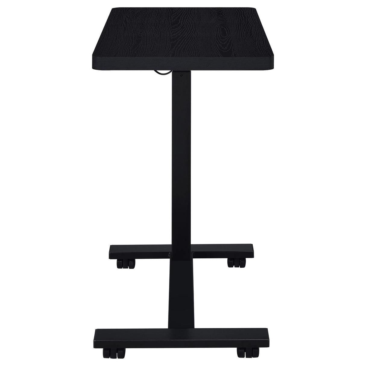  Coaster Furniture Westpark 930300 Pneumatic Adjustable C-Shape Side Table with Casters - Black IMAGE 8