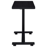 Coaster Furniture Westpark 930300 Pneumatic Adjustable C-Shape Side Table with Casters - Black IMAGE 8