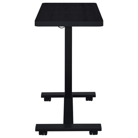  Coaster Furniture Westpark 930300 Pneumatic Adjustable C-Shape Side Table with Casters - Black IMAGE 8