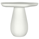  Coaster Furniture Perth 930615 17-inch Side Table with Cloud-Shaped Top - Off White IMAGE 2