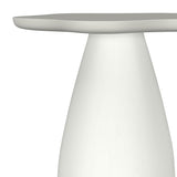  Coaster Furniture Perth 930616 20-inch Side Table with Cloud-Shaped Top - Off White IMAGE 5