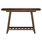  Coaster Furniture Ornelas 950415 46-inch Console Table with Slatted Shelf - Mango Brown IMAGE 9